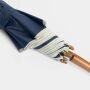 Automatisch te openen paraplu WALTZ beige, marineblauw