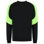 Sweater Bicolor Redefined 306112 Black-Lime 3XL Sweater Bicolor Redefined 306112 Black-Lime 3XL