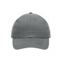 6 Panel Cap Heavy Cotton dark-grey