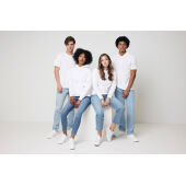Iqoniq Jasper gerecycled katoen hoodie, recycled white (XXS)