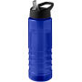 H2O Active® Eco Treble 750 ml drinkfles met tuitdeksel - Blauw/Zwart H2O Active® Eco Treble 750 ml drinkfles met tuitdeksel - Blauw/Zwart
