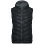 Ladies' Down Vest black/grey XXL
