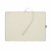 CORDI NOTE - A5 RPET corduroy notitieboek - Grijs