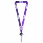 Polyester sublimatie lanyard met ovale badge reel met logo