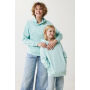 IQONIQ Yengo recycled katoen hoodie met steekzakken, crushed mint (L)