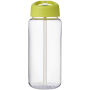 H2O Active® Octave Tritan™  600 ml sportfles met tuitdeksel - Transparant/Lime