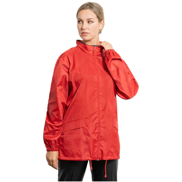 Escocia unisex lightweight rain jacket - Solid black - 2XL