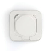 Zens magnetische nachtkastoplader, wit