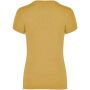 Fox damesshirt met korte mouwen - Heather Mustard - 2XL