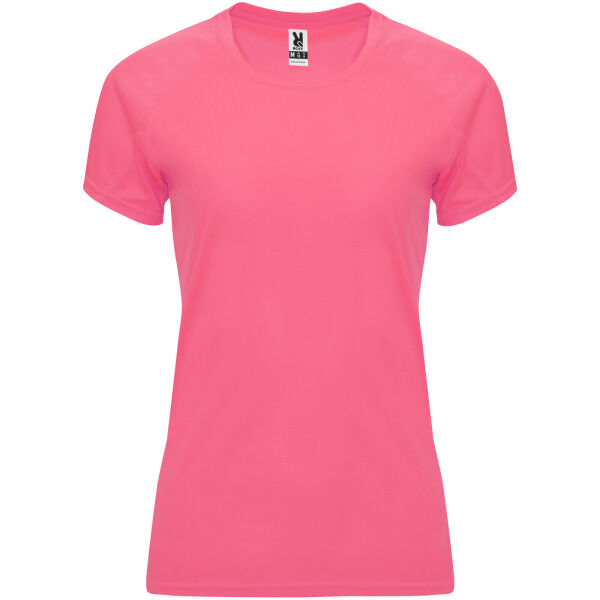 Bahrain short sleeve women's sports t-shirt - Fluor Lady Pink - S