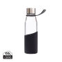 VINGA Lean glazen drinkfles, zwart