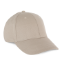 Biologisch katoenen pet met 6 panelen - K-up Gold Label Beige One Size