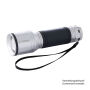 Zaklamp REEVES-myFLASH 700 - donkergrijs, zilver