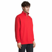 CONRAD - CONRAD Sweater met Rits - XXS - Helder Rood