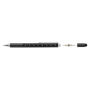 5-in-1 aluminium toolpen, zwart