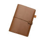 Daily Notes Binder 3-in-1 hervulbaar PU notitieboek, bruin