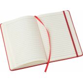 Notitieboek Eva | Gerecycled PU | A5 | Gelinieerd zwart