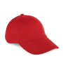 Canvaskatoenen pet met 5 panelen - K-up Gold Label Crimson Red One Size