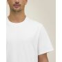 Reeser - Heavy gerecycled katoen blend T-overhemd met een modern look - White (S)