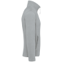 Microfleece met rits heren Snow Grey 5XL