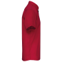 Overhemd in onderhoudsvriendelijk polykatoen-popeline korte mouwen heren Classic Red 4XL