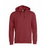 Basic Hoody Sweater Burgundy L
