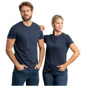 Atomic kortärmad unisex T-shirt - Marl Grey - 4XL