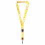 Afneembare polyester sublimatie badge‑reel keycord Afneembare polyester sublimatie badge‑reel keycord