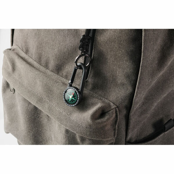 CHACO - Outdoor kompas met karabijn - Zwart CHACO - Outdoor kompas met karabijn - Zwart