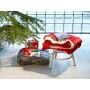 Polyester (190gr/m2) deken Margot rood