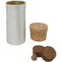 Hey Pots tuin voor op het bureau met bloemenmix - Zilver