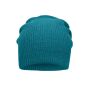 Knitted Long Beanie petrol