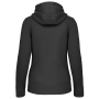 Damessweater met rits en capuchon Dark Grey L