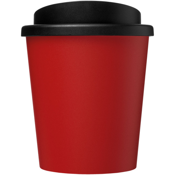 Americano® Espresso 250 ml recycled insulated tumbler - Red/Solid black
