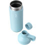 Big Ocean Bottle 1000 ml vacuümgeïsoleerde waterfles - Hemelsblauw