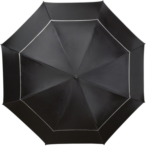 FALCONE - Storm paraplu XXL - Handopening - Windproof - 140 cm - Zwart FALCONE - Storm paraplu XXL - Handopening - Windproof - 140 cm - Zwart