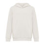 IQONIQ Yengo kids recycled katoen hoodie met steekzakken, ivory white (910)