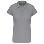Damessportpolo Fine Grey XXL
