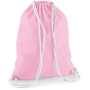 Katoenen gymtas Classic Pink / White One Size