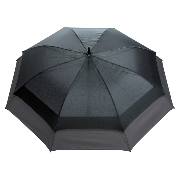 Swiss Peak AWARE™ 23" tot 27" uitschuifbare paraplu, zwart