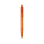 X3 GRS gerecycled PC plastic pen frosted, oranje