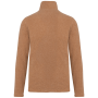 Microfleece met rits heren Camel Heather 4XL