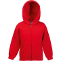 Kids Classic sweatvest met capuchon (62-045-0) Red 12-13 jaar