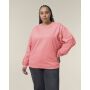 Radder 2.0 - Het unisex oversized crewneck sweatshirt - Pink Joy (XXS)