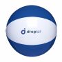 BeachBall Ø 27 cm strandbal - wit/donkerblauw