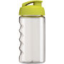 H2O Active® Bop 500 ml sportfles met flipcapdeksel - Transparent/Lime