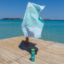 Towel to Go - Bali - Turquoise Grey Towel to Go - Bali - Turquoise Grey