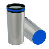 blauw, zilver