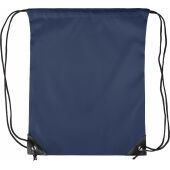 Polyester (210D) trekkoord rugtas Isolde blauw