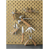 Anderson middelgrote houten multitool met 12 functies - Natuur